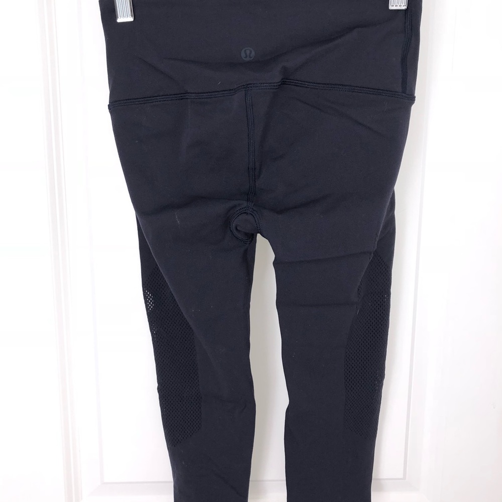 Lululemon Mesh Side Crop Leggings